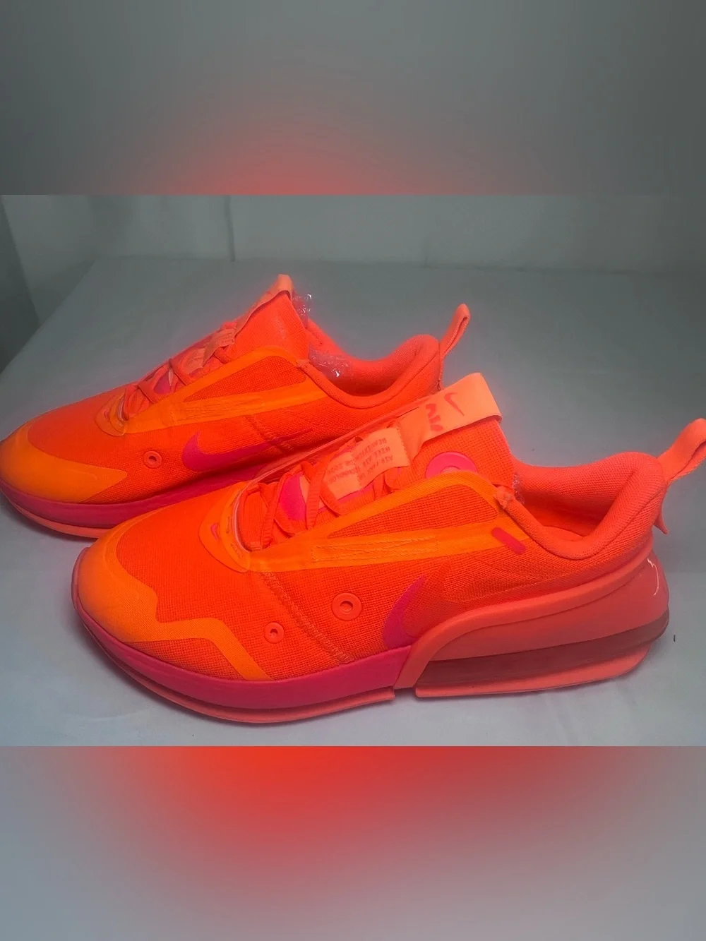 Nike Air Max Up 2020 Neon Orange and Pink Low-Top Sneakers